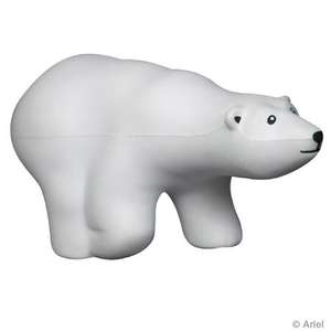 Custom Promotional Polar Bear Stress Ball