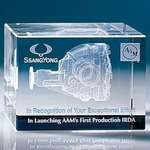 Imprinted Awards & Recognition - Medium Block Award - Custom