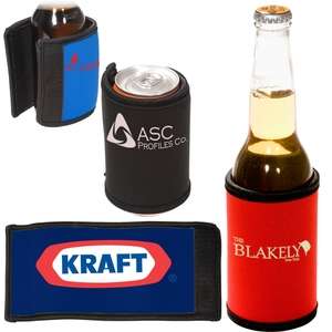 Custom Promotional Neoprene Beverage Wrap