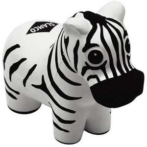 Custom Promotional Zebra Stress Ball
