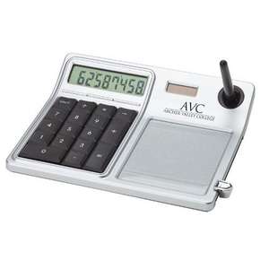 Desktop Solar Calc and Erasable Memo Pad 
