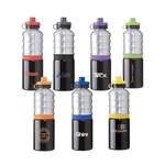 Promotional Water Bottles - Aluminum Bottle with Silicone Accent - 25 oz.