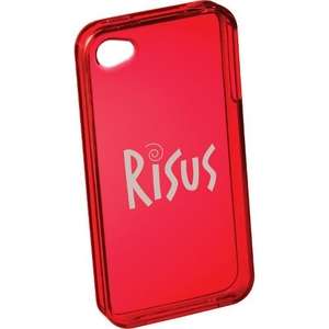 Gel Smartphone Case Red, Translucent