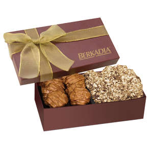 Custom Promotional The Executive Gift Box - Almond Butter Crunch and Turtles