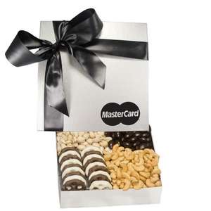 The Chairman Gift Box - Cashews, Pistachios, CC Almonds and CC Mini Pretzels