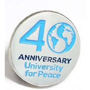 Custom Promotional Die Struck Brass Lapel Pin - 3/4"