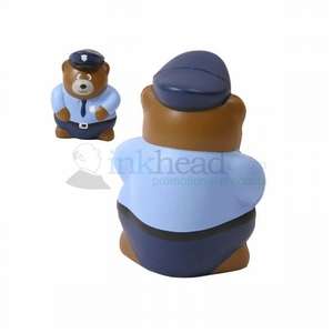 Police Bear Stress Ball