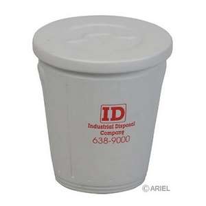 Custom Promotional Trash Can Stress Ball