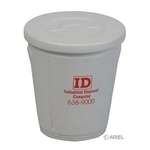 Imprinted Public Service & Govt Stress Balls - Trash Can Stress Ball