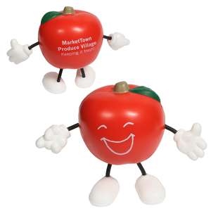 Custom Promotional Apple Figure Stress Ball