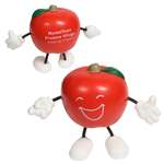 Custom Food Stress Balls - Apple Figure Stress Ball