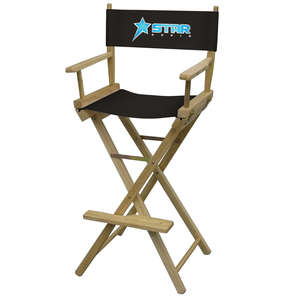 Custom Promotional Director Chair Bar Height