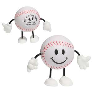 Custom Promotional Baseball Figure Stress Ball