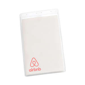 Custom Promotional Clear Oversize Vertical Pouch