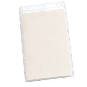 Clear Oversize Vertical Pouch