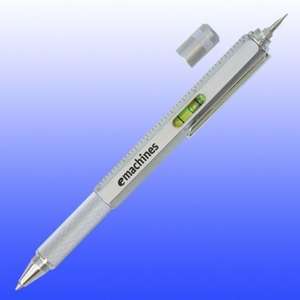Pen with Mini Screw Drivers, Leveler, and Ruler 