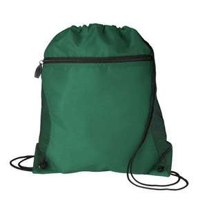 Mesh Pocket Drawcord Green, Forest