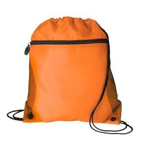 Mesh Pocket Drawcord Orange