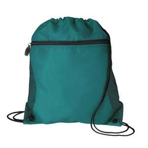 Mesh Pocket Drawcord Teal