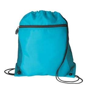Mesh Pocket Drawcord Blue, Neon