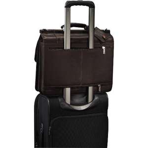 Kenneth Cole Colombian Leather Dowel Compu-Messenger Bag 