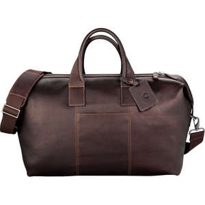 Kenneth Cole Colombian Leather Weekender Duffel 