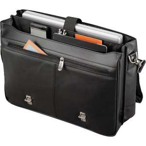 Kenneth Cole Manhattan Leather Compu-Messenger 