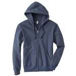 Promotional Adult Hooded Sweatshirts - Canvas Men's 7.5 oz. Hooded Fleece Sweatshirt - Dark/All