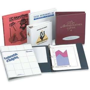 Custom Promotional Heat Sealed Binder Half Inch Three Ring