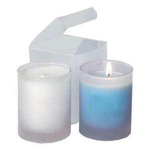 Custom Promotional Frosted Votive Candle
