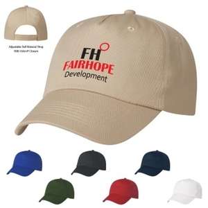 5 Panel Polyester Cap - Silk-Screen