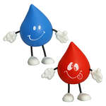 Logo Animal & Nature Stress Balls - Droplet Figure Stress Ball