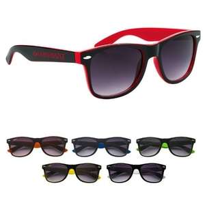 Two-Tone Malibu Sunglasses 