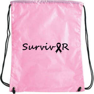 Custom Promotional Olympian Nylon Drawstring Backpack - Full Color