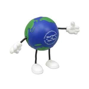 Custom Promotional Earthball Figure Stress Ball