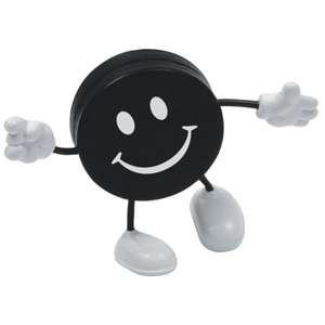 Custom Promotional Hockey Puck Figure Stress Ball