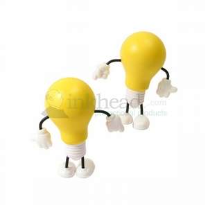 Lightbulb Figure Stress Ball