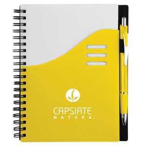 Custom Promotional Color Wave Notebook