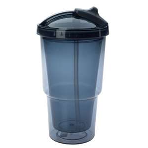 16 oz. Double Wall Travel Tumbler with Straw 