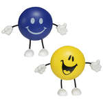 Custom Smiley Face Stress Balls - Round Figure Stress Ball