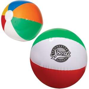 Custom Promotional 16" Multi Colored Beach Ball
