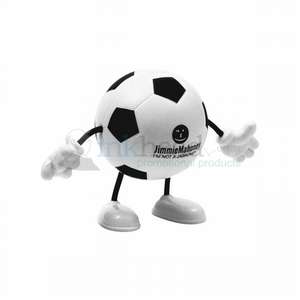 Custom Promotional Soccer Figure Stress Ball