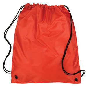 Cinch Up Backpack Red