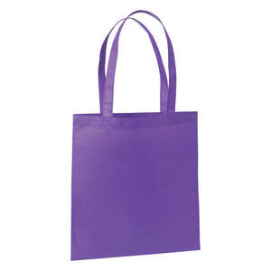 Nonwoven Value Tote Purple