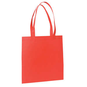 Nonwoven Value Tote Red