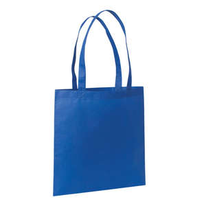 Nonwoven Value Tote Blue, Reflex
