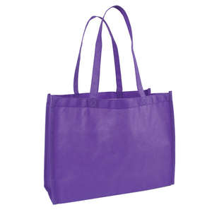 Standard Nonwoven Tote Purple
