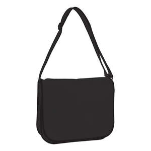 Scout Nonwoven Messenger Bag Black