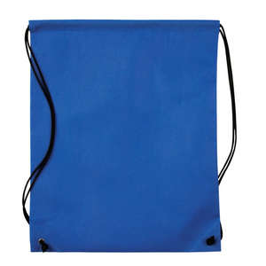 Nonwoven Drawstring Cinch-Up Backpack Blue, Reflex