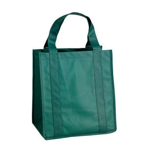 Atlas Nonwoven Grocery Tote Green, Hunter